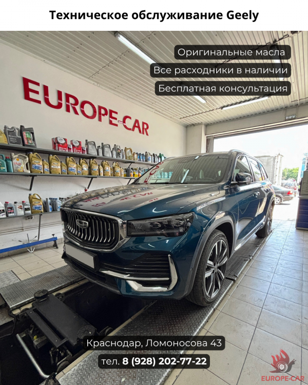 Плановое ТО китайских автомобилей Geely. Русификация, диагностика, ремонт и другое